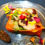 INDIVI - ■季節野菜とｴﾃﾞｨﾌﾞﾙﾌﾗﾜｰのテリーヌ