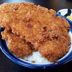 栄寿し - 特製ソースかつ丼(880円)　アップ