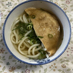 宮川製麺所 - うどん小+きつね
