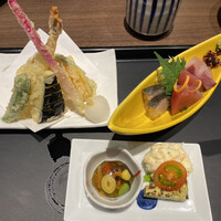 うなぎ和食  しら河 今池ガスビル店 - しら河御膳の一品料理です