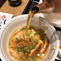 うなぎ和食  しら河 今池ガスビル店 - ほうじ茶で頂きました。