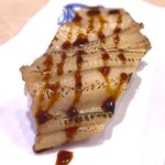 沼津 魚がし鮨 流れ鮨 - 穴子￥462　2022.4.30