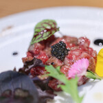 kitchen俊貴 - 神戸牛タルタル キャビア添え☆