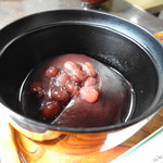 Takemura - 漉し餡メインで小豆粒がトッピング♪