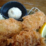 とんかつ専門店 かつ一 - カキフライ