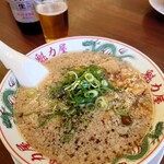 ラーメン魁力屋 - 特製濃厚醤油ラーメン(半麺 値引きなし)