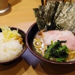 皇綱家 - 高級のりラーメン、ライス