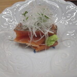 一本杉 川嶋 - 桜鱒　藁炙り