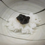 一本杉 川嶋 - 自家製海苔の佃煮を載せて