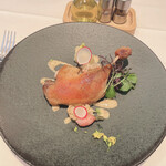 シェ草間 - 鴨肉のコンフィ