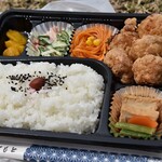 城内茶屋 - 唐揚げ弁当600円