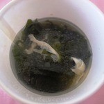 Momotarou Hompo - 海鮮丼にセットで付いてきたスープ
