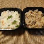 浅野商店 - 菜の花とえび・牛ごぼう