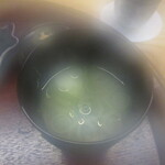 一本杉 川嶋 - のとネギとメカブの味噌汁