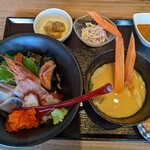 おさかな旬門 - 海鮮丼