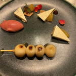 JUGEN - ライムのシブースト　　ブラットオレンジのソルベ