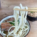 Kishimoto Shokudou - やや太めの麺