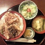 新鮮工房 味市 - 天丼定食（850円）