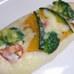 パン工房るばーと - 季節野菜のフォカッチャ♪　￥１５０