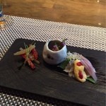 Teppanyaki Kokoro - 前菜３種盛り