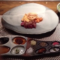 鉄板焼 心 - メインの但馬牛のロース