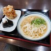 時代屋 - かけうどん・おにぎり・かき揚げ 2022年5月