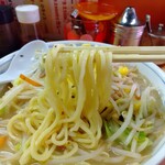 Aji Kyuushuu - 「長崎チャンポン」麺アップ