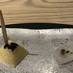 オルト - 茶菓子　大徳寺納豆のフィナンシェと実山椒入り琥珀糖