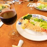 ぽん多本家 - メドック＆大車海老フライ