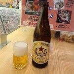 Shokudou Takahiro - サッポロ赤星 中瓶＠605円