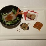 シルクロードガーデン - “ジャーニー・スルー・チャイナ” ランチコース ～上海～ 前菜の盛り合わせ　(2022/01)