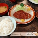 Yanase Shiten - ロースカツ定食