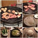 赤から - 焼肉色々…。〆のシャーベットが最高に美味かった‼ 肉も美味しかったけどね(^_-) 静岡県三島