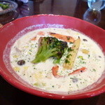 フタツボシ - 野菜たっぷりのクリームスープ