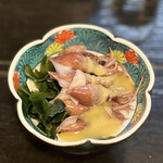 Izakaya Chombee - ホタルイカ酢味噌和え(おまかせ2,700円)
