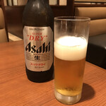 炭火焼肉 朱苑 - スーパードライ大　　byまみこまみこ