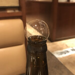 炭火焼肉 朱苑 - ビールのシャボン玉〜　byまみこまみこ