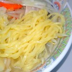 金龍 - 塩分カット手打ちタンメン　※手打ち麺