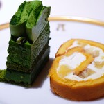 アピシウス - 抹茶は大好きです。パイナップルも。