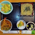 里味 - 料理写真:ミニ天丼セット