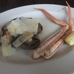 ラ クチーナ ヴェンティトレ - しいたけと蟹
