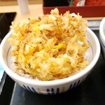 Nakau - かき揚げ丼並盛380円