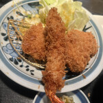 とんかつ濱かつ - 大海老追加