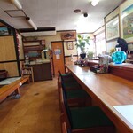 橋龍 - 店内、自分が食べている間に先客みんな帰る'`,､('∀`) '`,､