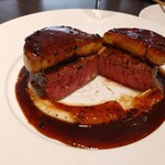 俺のフレンチ 博多 - 牛フィレ肉とフォアグラのロッシーニ　2,780円