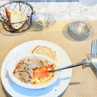 La Brianza - トリュフグラタンピエモンテ風サマートリュフ。混ぜ混ぜ〜♪