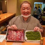 日本料理 たかむら - 長野産月の輪熊と花山椒