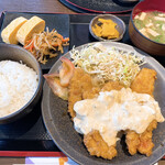 炭火焼鳥 ゆ鳥 - チキン南蛮定食