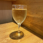 天ぷらとワイン 小島 - グラスワイン白