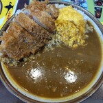 CoCo壱番屋 - 料理写真:手仕込とんかつカレー＋スクランブルエッグ 400g 2辛